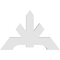 Ekena Millwork Vanguard Architectural Grade PVC Gable Bracket, 48"W x 32"H x 6"D x 6"F, 16/12 Pitch GBP048X32X0606VAN00 - alternate 3